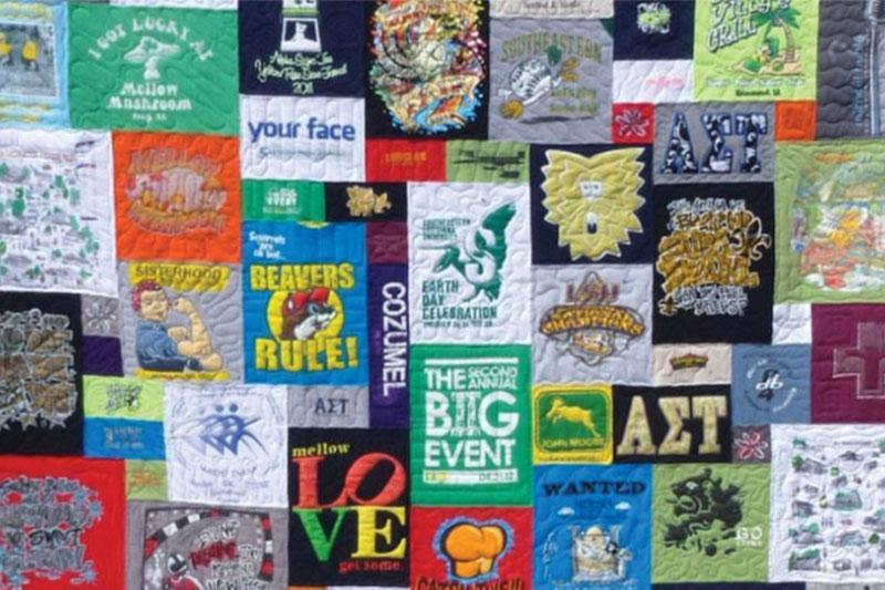 DIY: Make Your Own T-Shirt Quilt (No Sewing!)