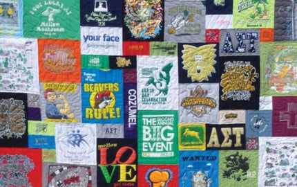 DIY: Make Your Own T-Shirt Quilt (No Sewing!)