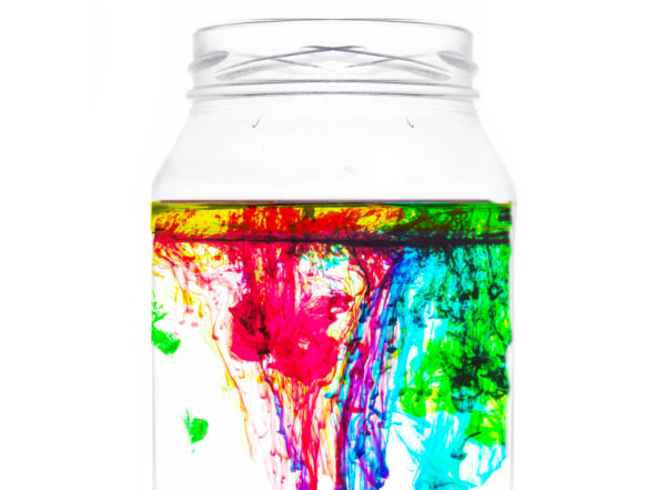 Fireworks in a Jar