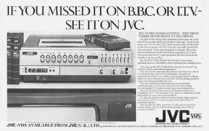 When Did the VCR Become Popular?