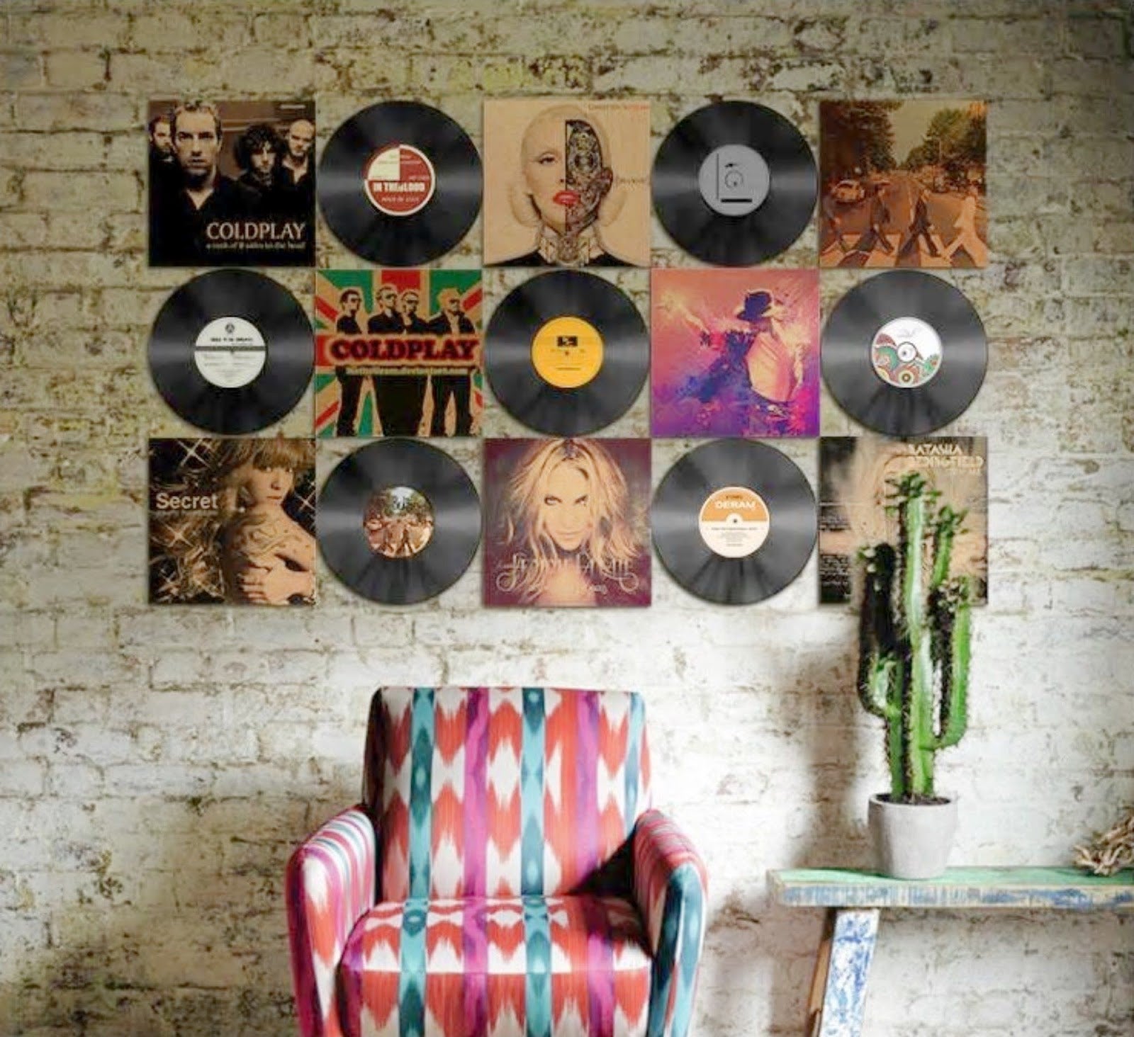 Decorate With Your Old Media