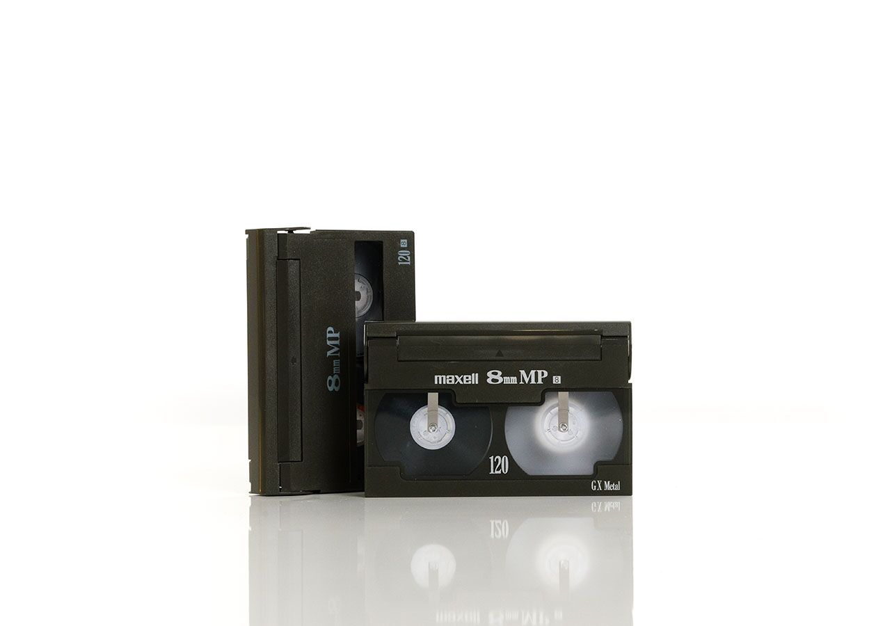 Two Digital8 tapes.