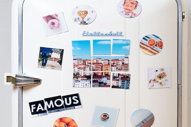 Mason Jar Photo Magnets