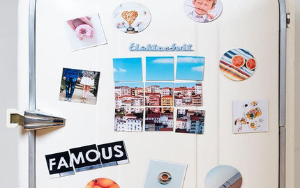 Mason Jar Photo Magnets