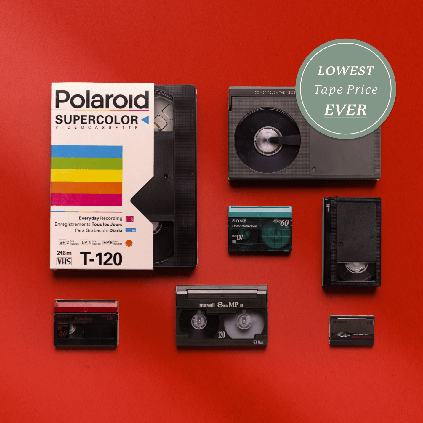 $9 Tape & Film Transfers