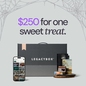 Legacybox app for storing, sharing, and streaming digitized memories