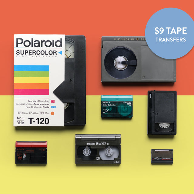 9 Tape & Film Transfers Legacybox