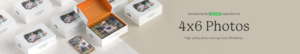Digitize 4x6 Photos – Bulk Photo Scanning Service | Legacybox