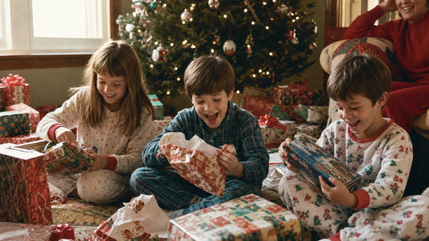 Digitized Christmas morning memory