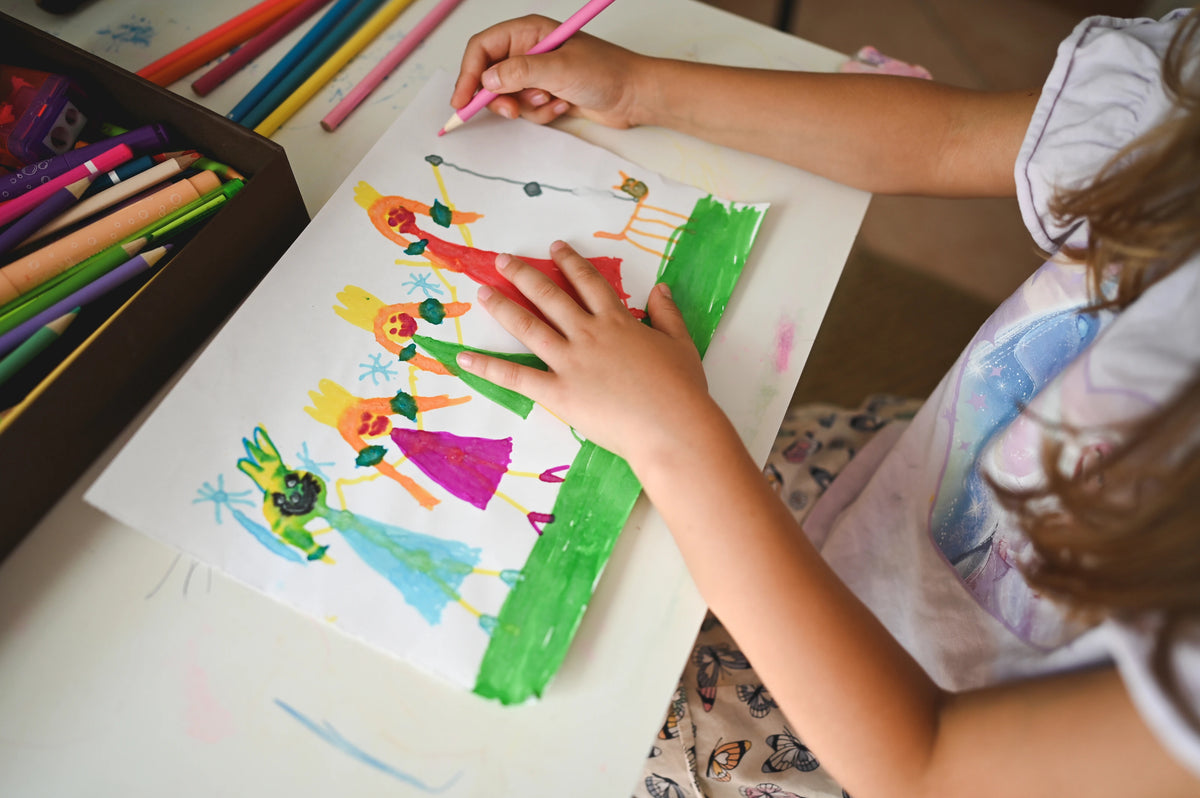Family artwork and keepsakes