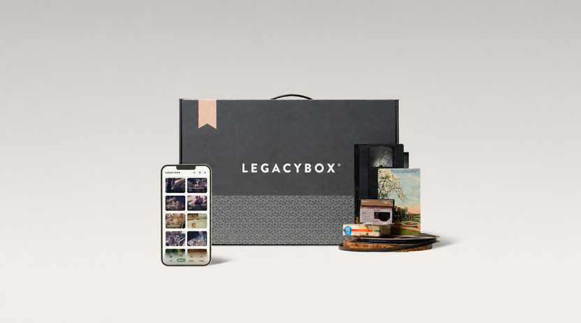Legacybox E-Deal gift card and digitizing kit